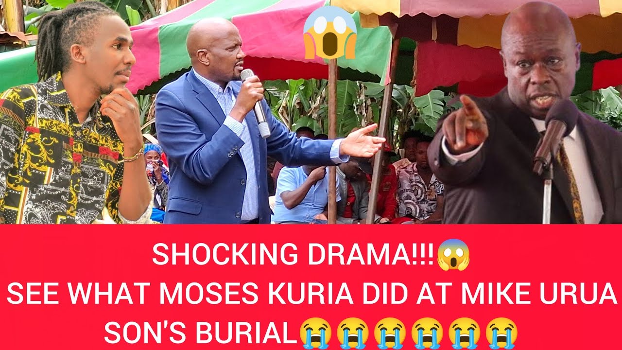 GICANJAMA😱MOSES KURIA GWAKIA MWAKI MATHIKOINI MA MWANA WA MIKE RUA😭