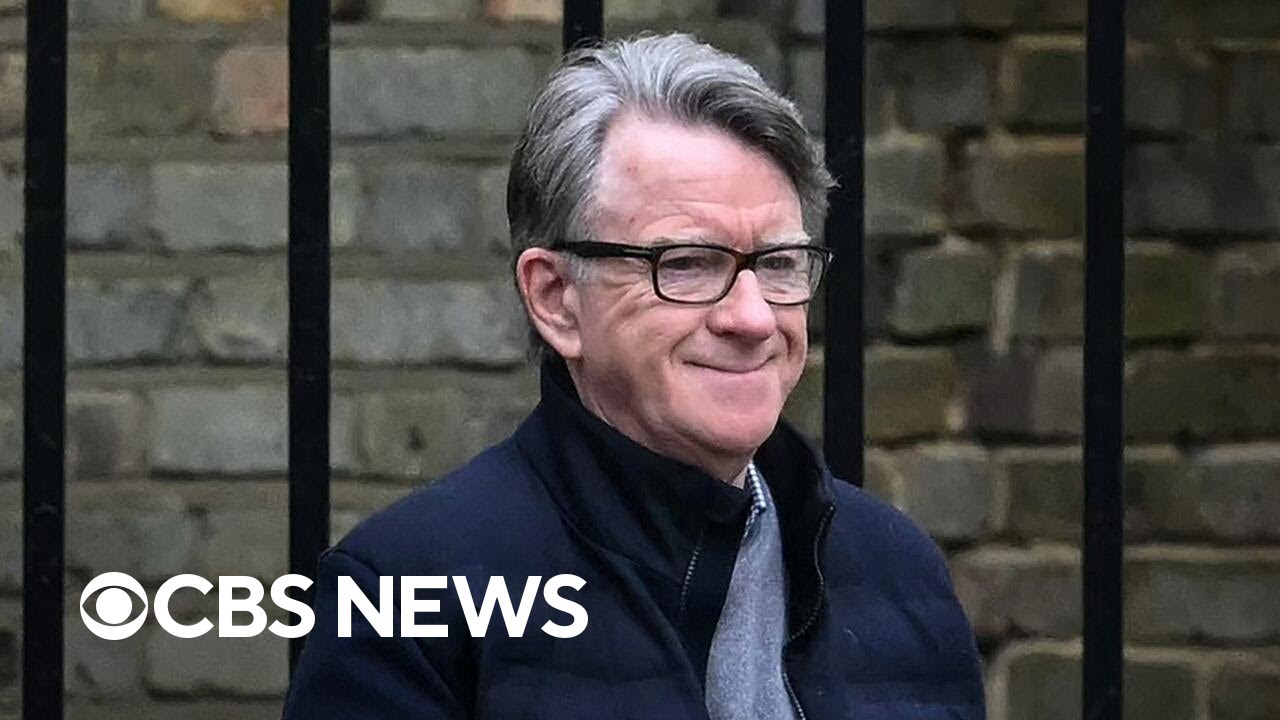 Peter Mandelson, former U.K. ambassador to U.S., arrested weeks after latest Epstein files release
