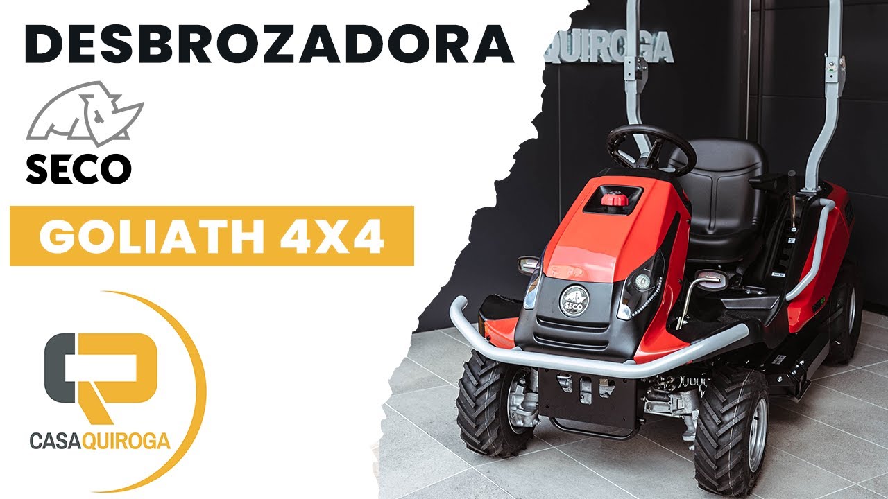 SECO GOLIATH 4X4 - Desbrozadora 4x4