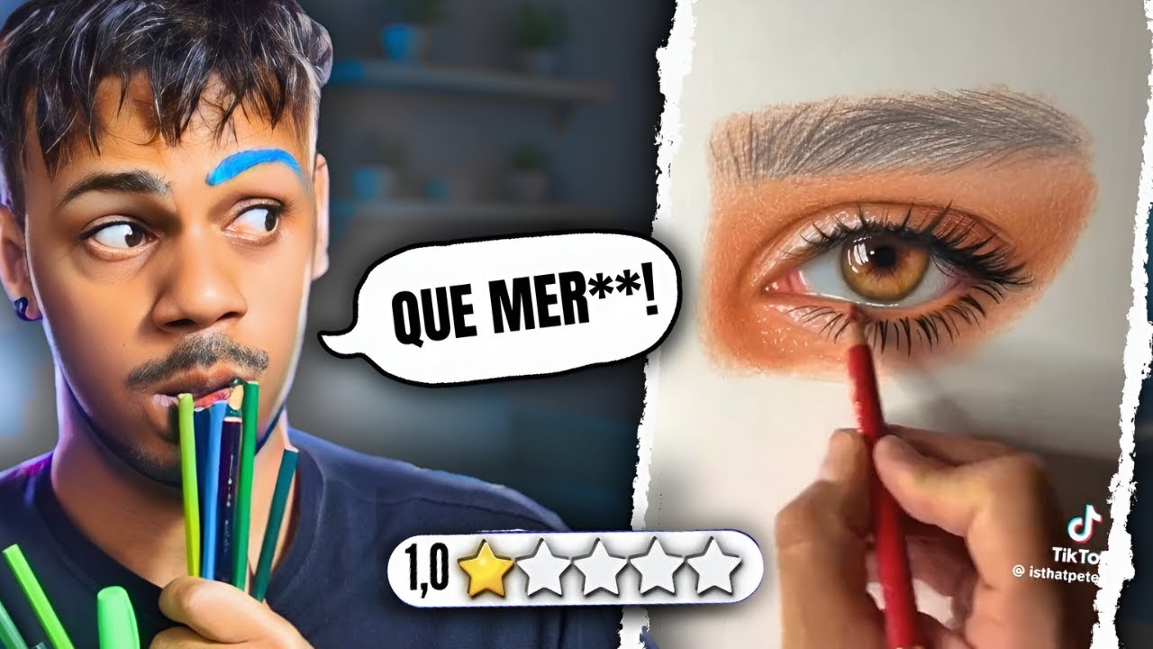AVALIANDO & TESTANDO Tutoriais de Arte do TIKTOK - 5