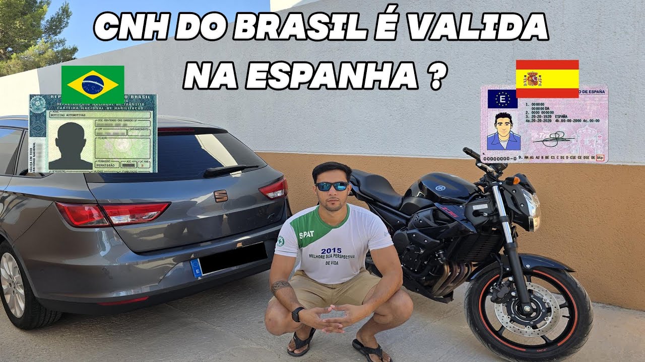 Posso Dirigir Com a CNH Brasileira na Espanha