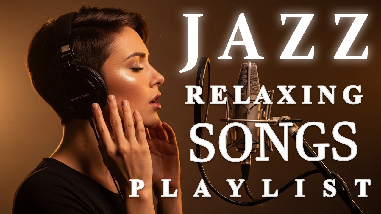Romantic Smooth Jazz Lounge | Vokal Wanita untuk Relax & Healing