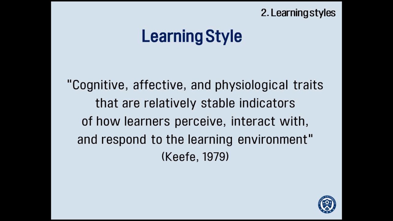 SLA & Learning Style
