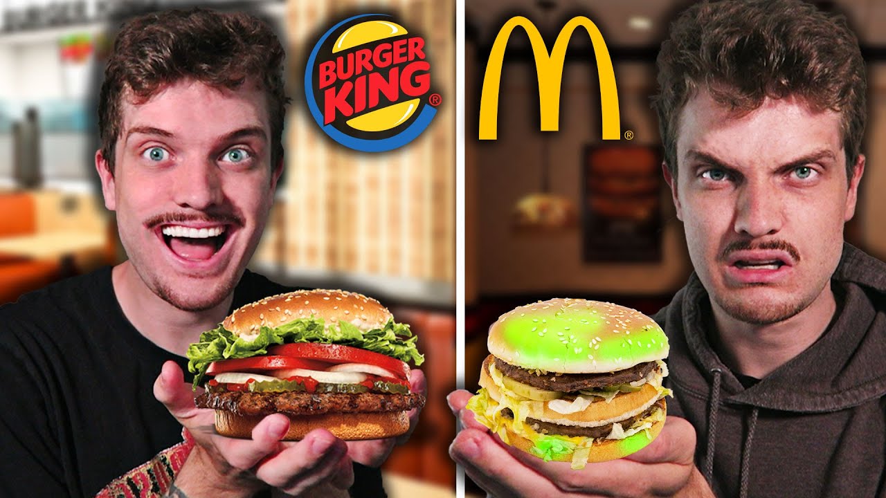 Norsk Burgerking VS Norsk McDonalds