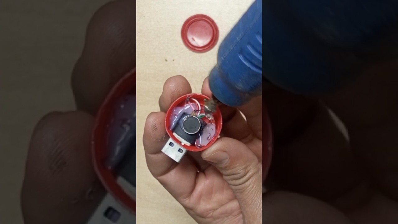 how to make a pen drive ✓ #diy #pendrive #sdcard #usb #short #shorts #origami-786