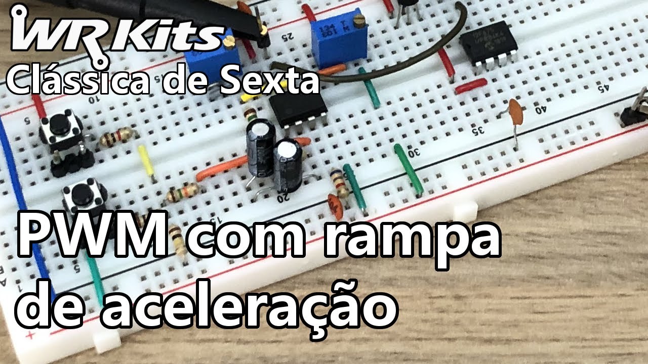 PWM COM RAMPA DE ACELERAÇÃO | Vídeo Aula #404