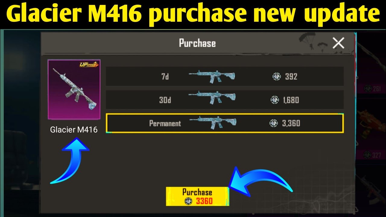 How to Get M416 Glacier for Free in BGMI | AG Currency & Silver Coin Trick  New update 