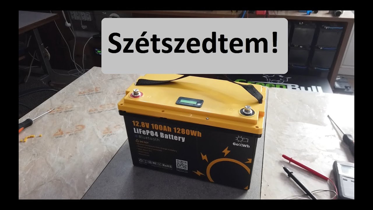 Gokwh 12,8v 100Ah Lifepo4 csak bele nézek
