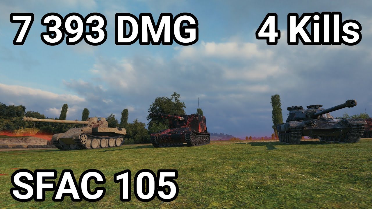 SFAC 105 - 7 393 damage / 4 kill / 362 assist