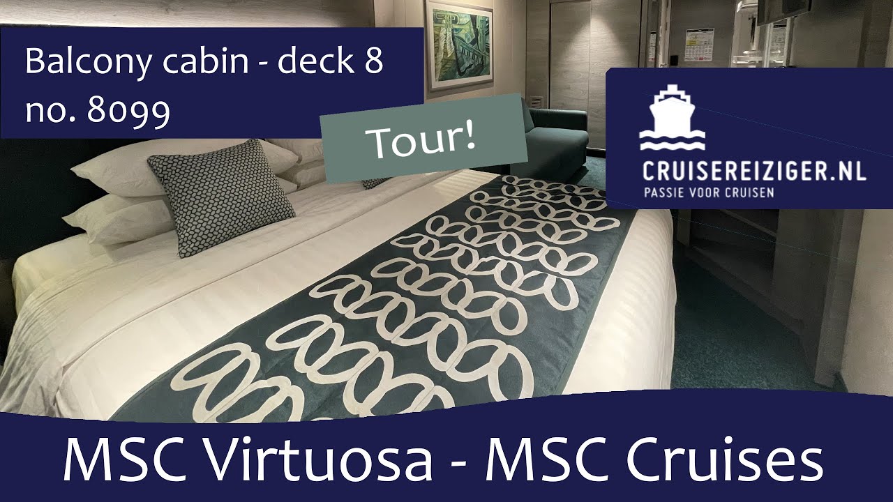 MSC Virtuosa - balcony cabin no 8099