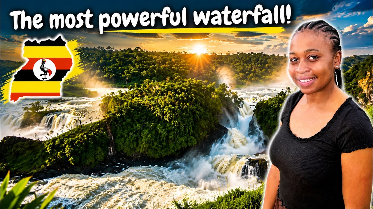 The most powerful waterfall in the world, Murchison falls, Uganda 🇺🇬 