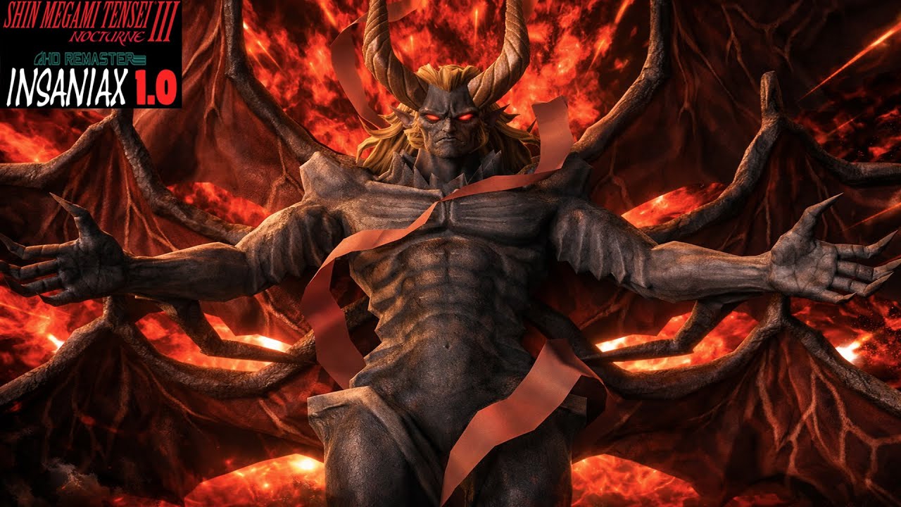 Lucifer Insaniax 1.0 Mod [HARD] Low Level - Shin Megami Tensei 3 Nocturne HD Remaster