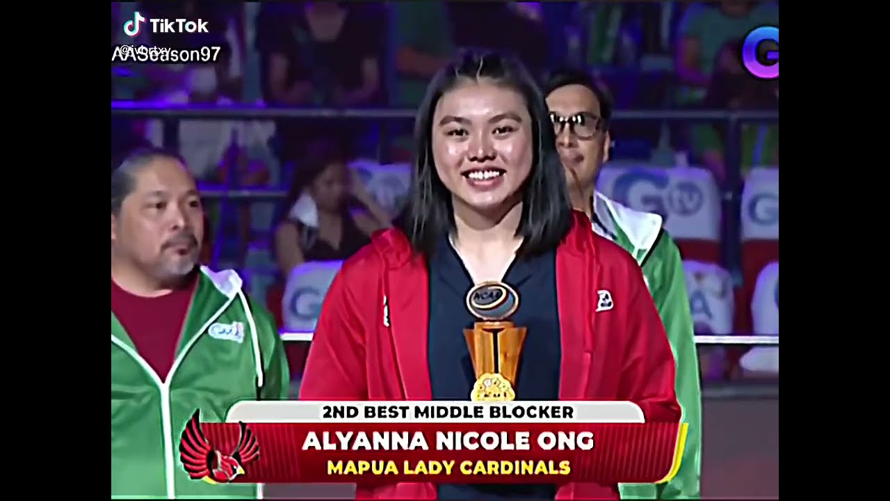 NCAA Season 97 and 99 best middle blocker Nicole Ong!  
