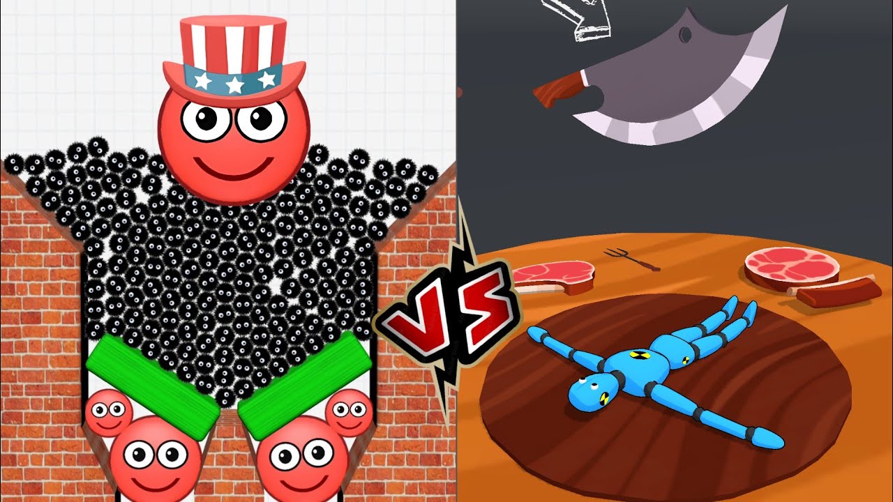 HIDE BALL brain teaser games 🆚 ragdoll break let's destroy Gameplay 1 #hideball