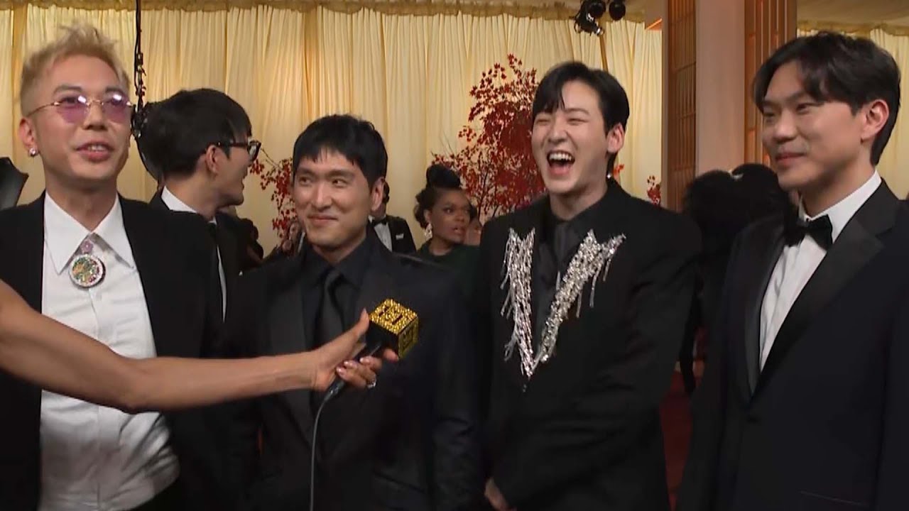 KPop Demon Hunters' Saja Boys REACT to Being at THE OSCARS! (Exclusive)
