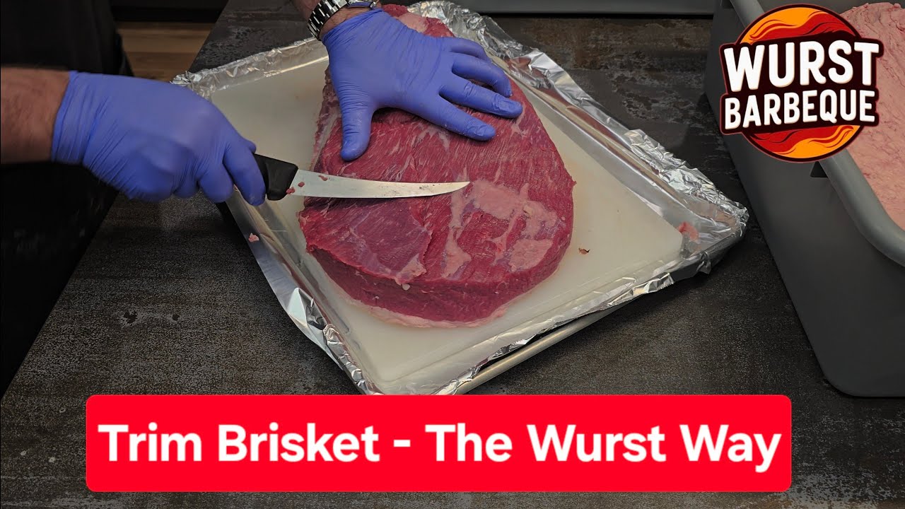 The Wurst Way to Trim Brisket - Quick and Easy