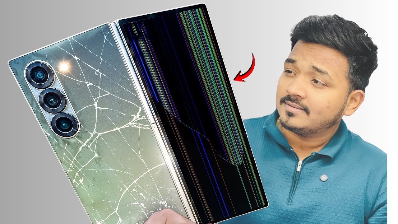 SAMSUNG Z FOLD 6 CRITICAL DAMAGE: Front Screen & Back Panel REPLACEMENT! Pune's Fold Technician