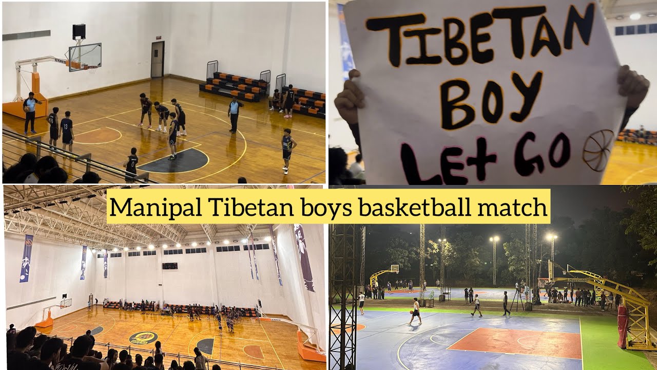 Manipal Tibetan boys basket ball match with MIT||MCON||Manipal University||Tibetan vlogger