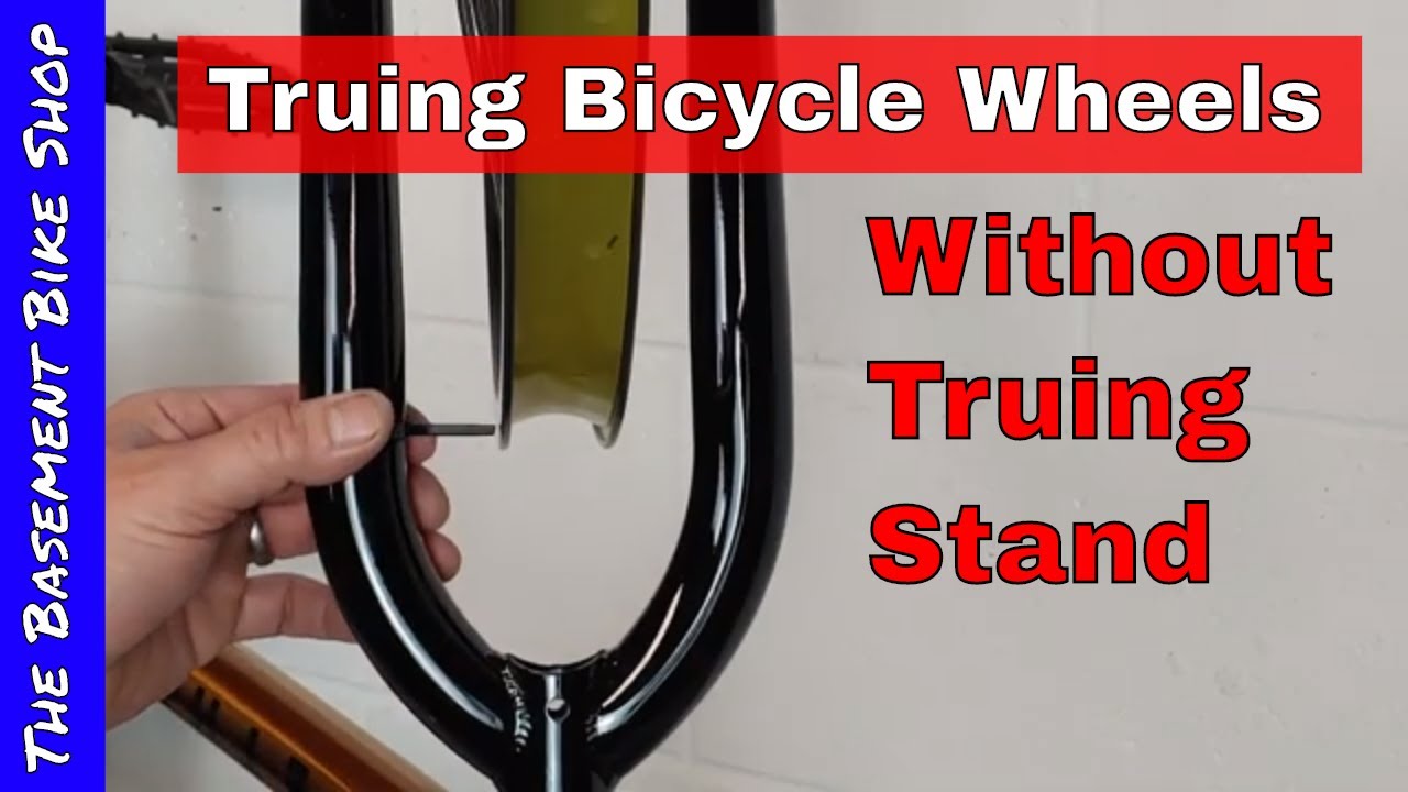 Truing (Straightening) Bike Wheels Without A Truing Stand