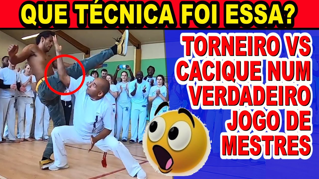 Que técnica é essa? Mestre Torneiro Vs C.Mestre Cacique Massaranduba (defesas e ataques diferentes)