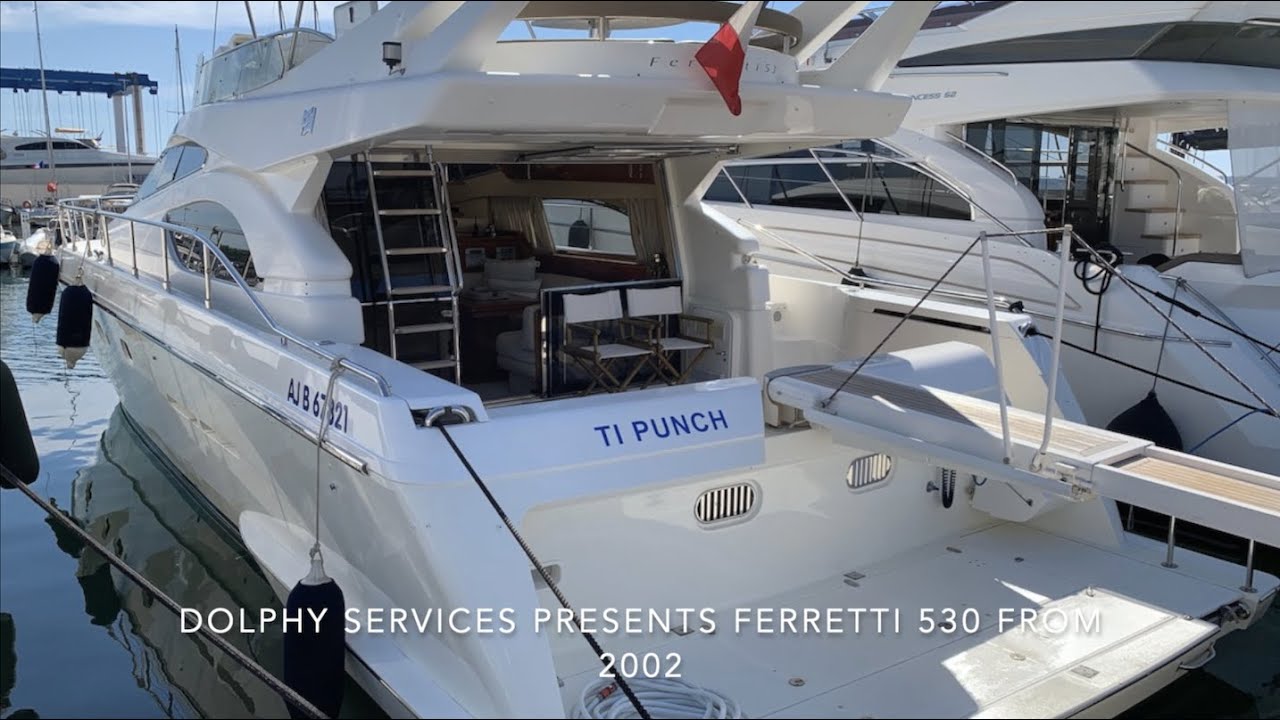 YACHTING FERRETTI 530 for sale South of France