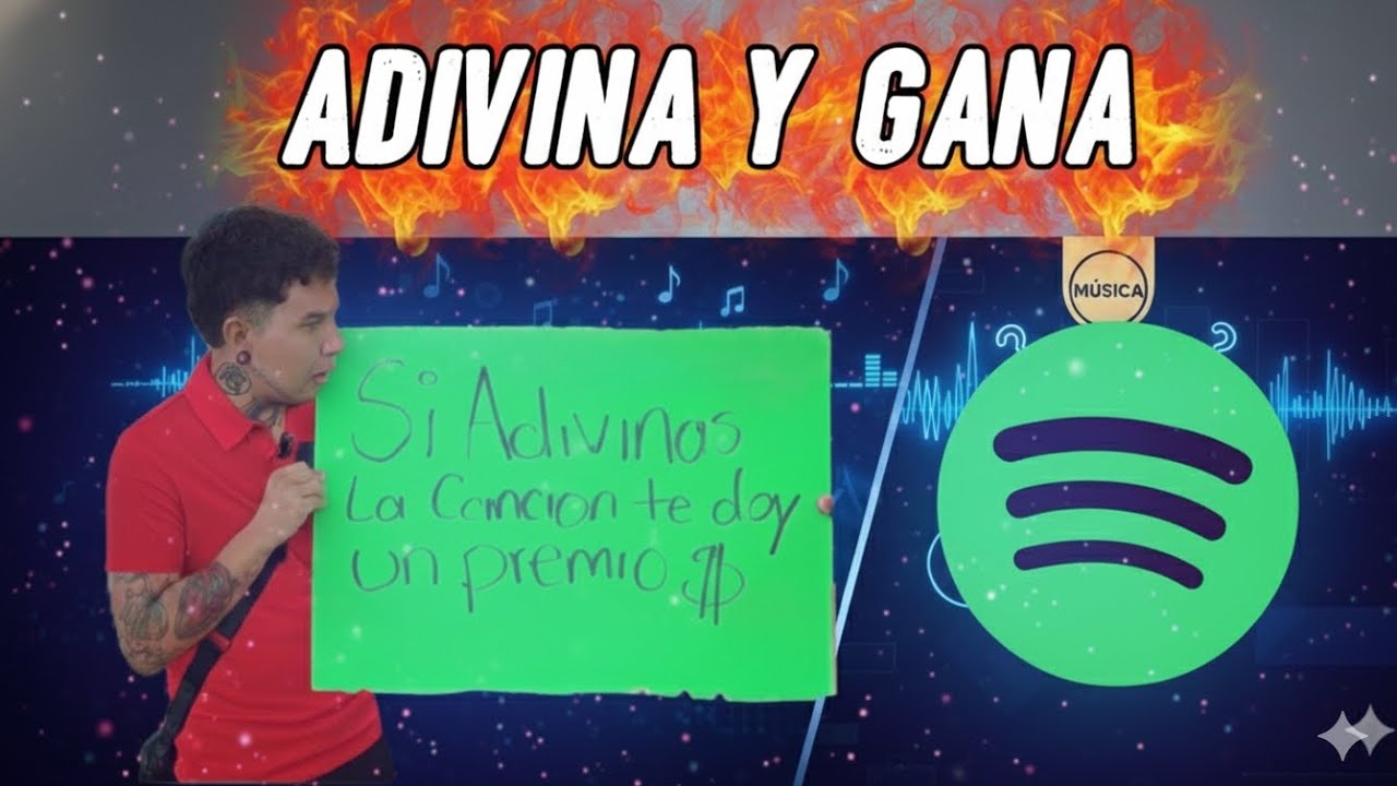 SI ADIVINAS LA CANCION GANAS UN PREMIO🎧🎤
