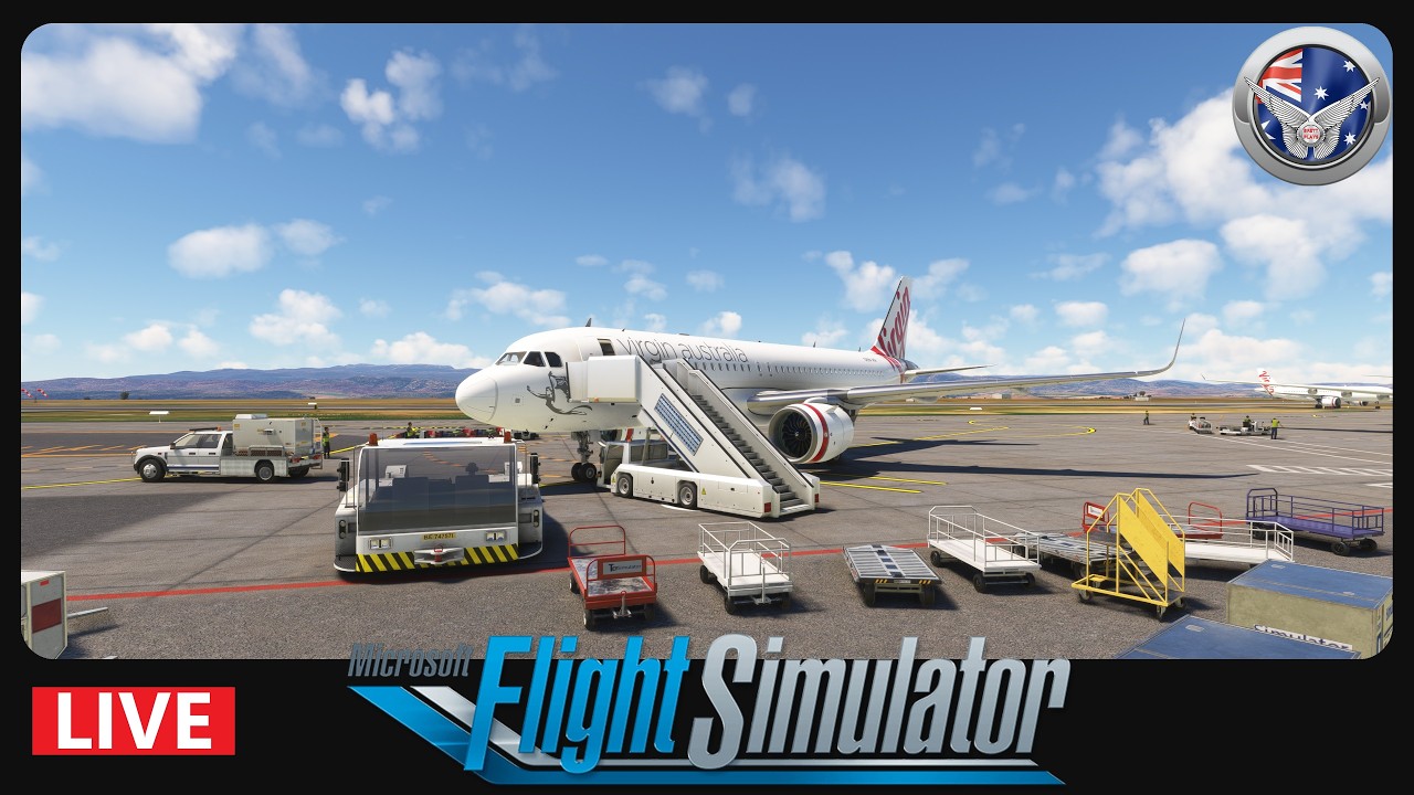 Friday Night Flight - Launceston to Sydney to Brisbane - Virgin Australia Microsoft Flight Simulator