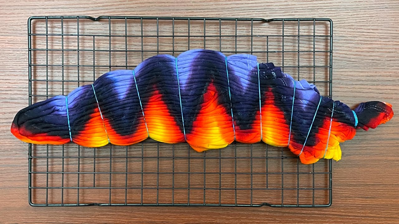 Tie-dye pattern : Wig-Wag T-Shirt Tutorial (Liquid Dye)