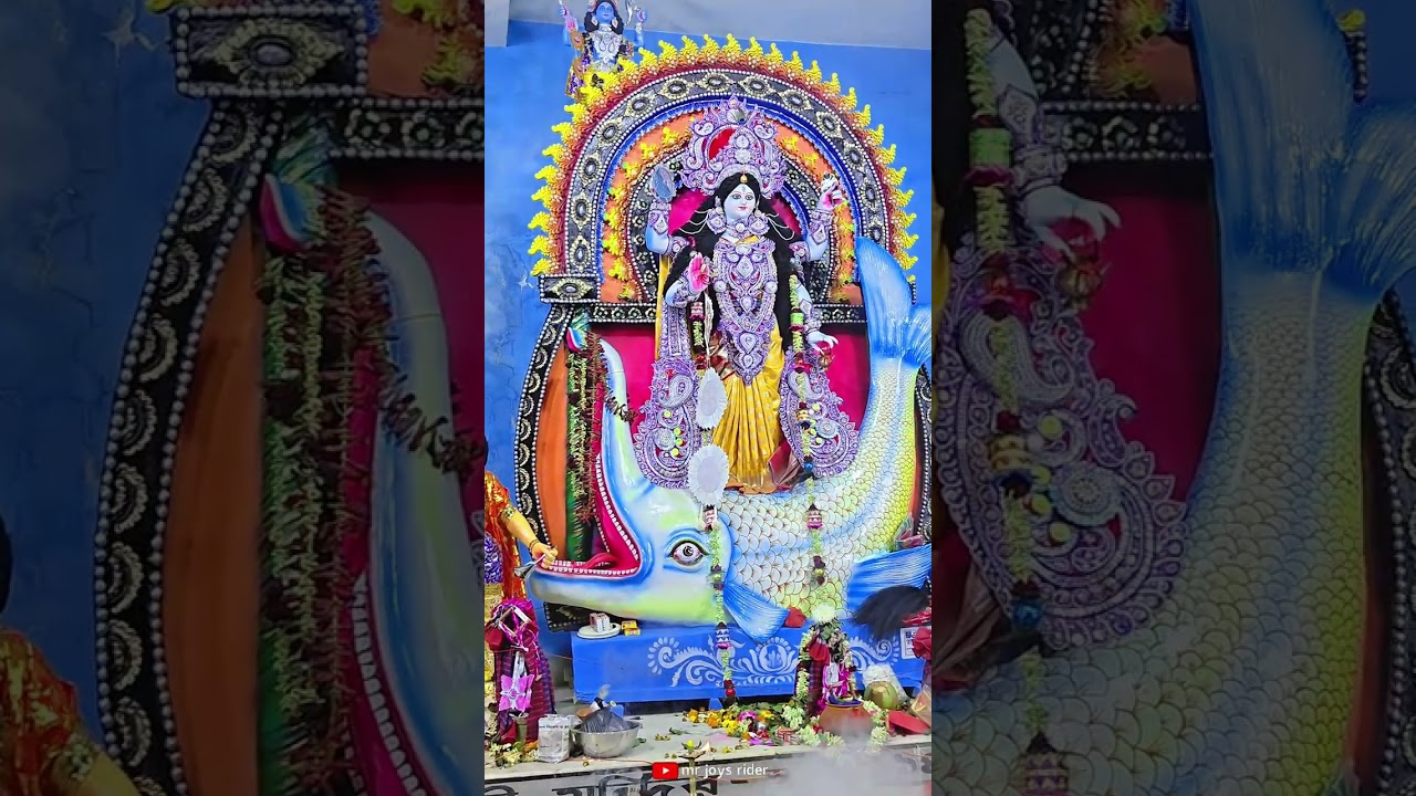 Kolaghat volg  নিউ তরুন সংঘ দেনান যুব সংঘ গঙ্গা বিশালক্ষী পূজা like comment subscribe share 