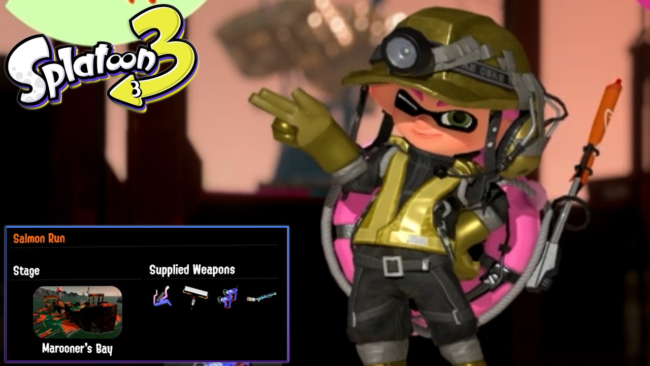 Salmon Run Gameplay: This Bay Stanks | Splatoon 3