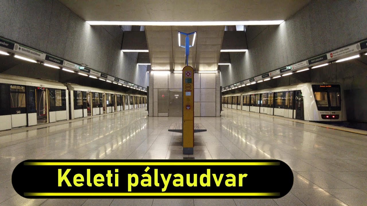 Metro Station Keleti pályaudvar - Budapest 🇭🇺 - Walkthrough 🚶