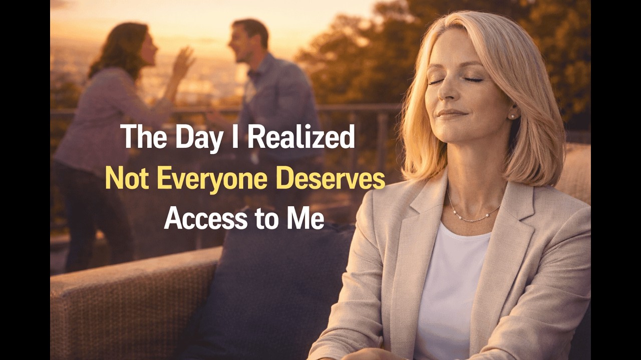 The Day I Realized Not Everyone Deserves Access to Me