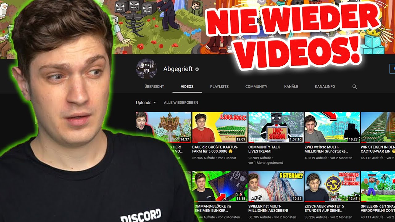 ABGEGRIEFT macht NIE WIEDER VIDEOS?! 😨 (Das ENDE?!) | Erklärung