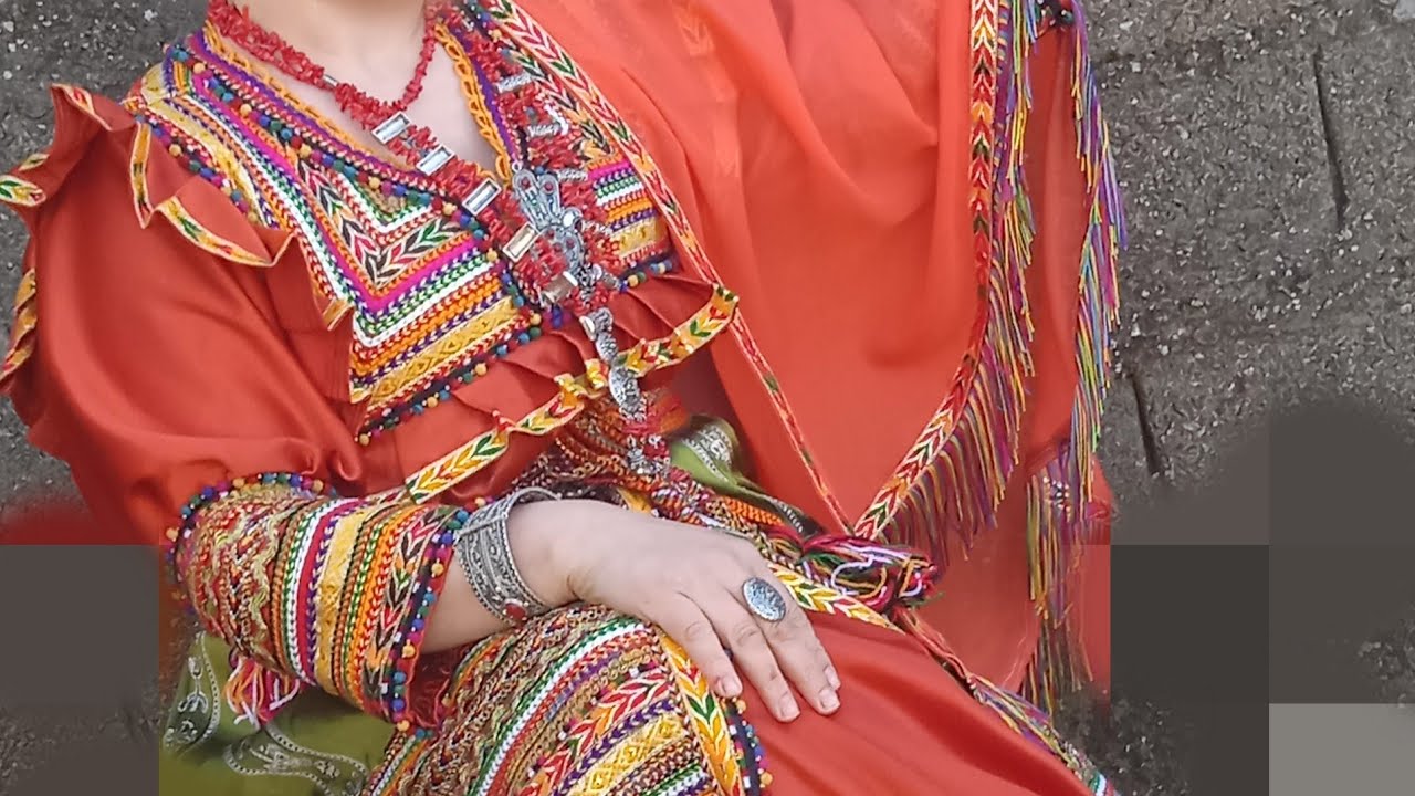 خياطة ڨندورة قبائلية بصدر رائع وبأسهل طريقة 👌✅ جديد الجبة القبائلية 🇩🇿🇩🇿 2023🔥💥