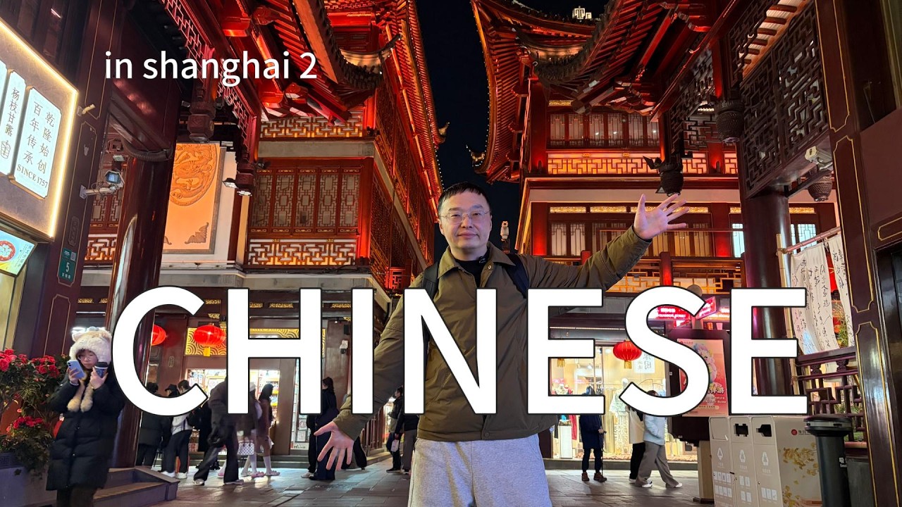 在上海旅游学习中文（可理解性的输入）