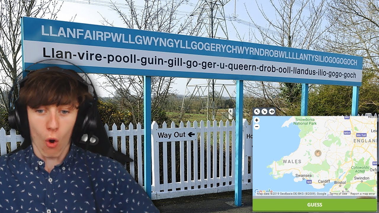 Geoguessr but only in WALES & everything is impossible to pronounce