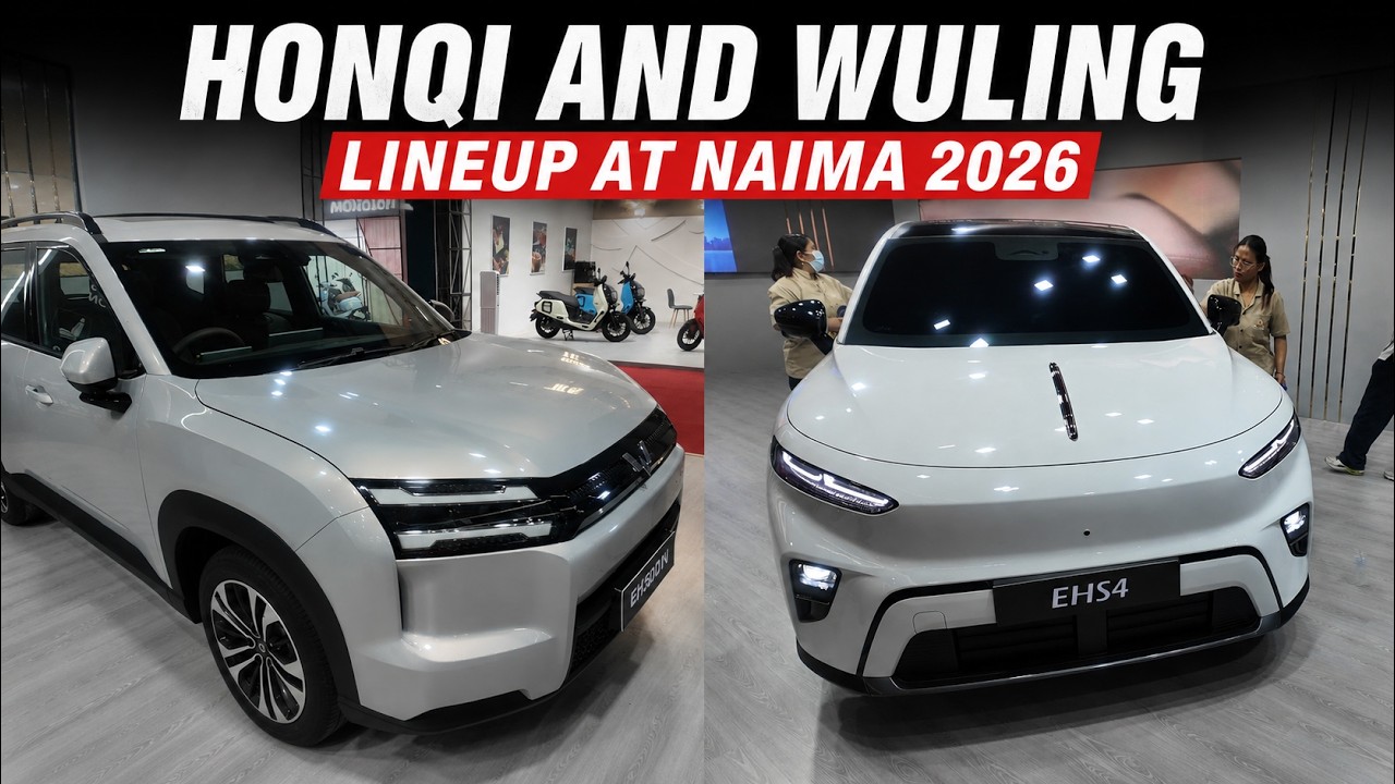 Что представлено на стенде WULING и HONGQI на выставке NAIMA Mobility 2026? |