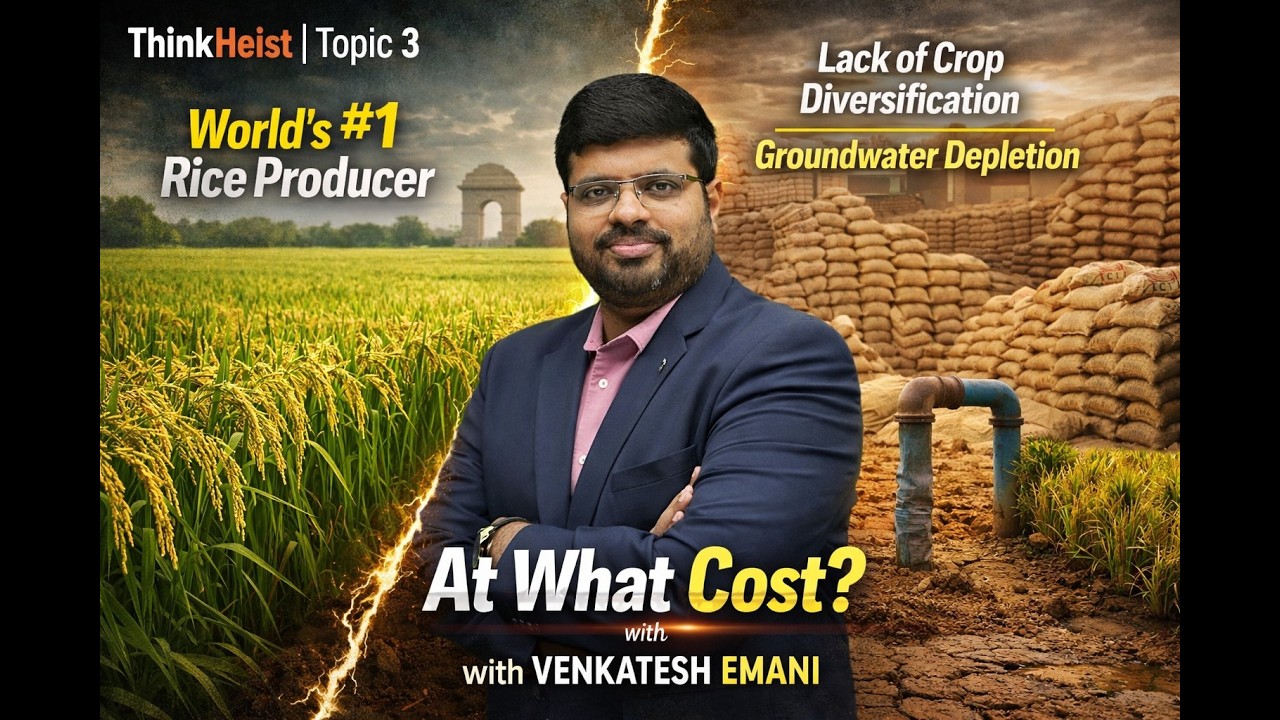 The Rice Trap: How India Became the World’s No.1 Producer at a Heavy Cost | ThinkHeist Ep 3