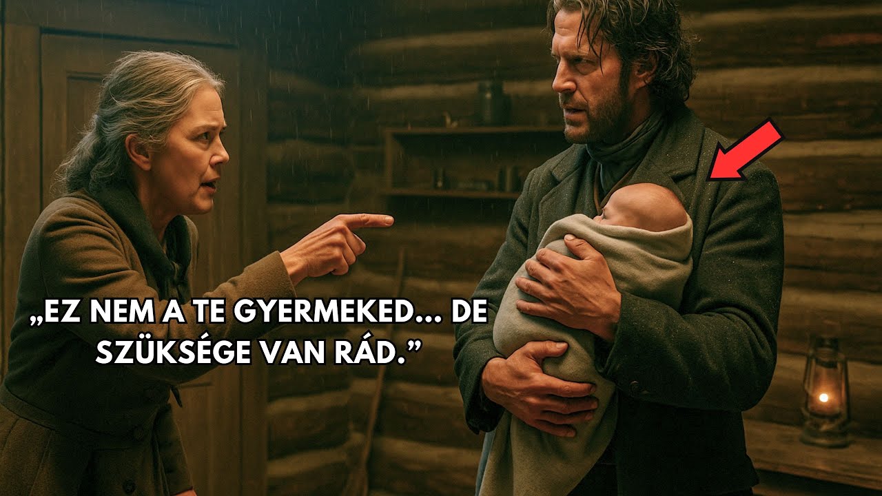 Az esőtől csuromvizesen jelent meg egy babával: ‘Ez nem a te gyermeked… de szüksége van rád.’