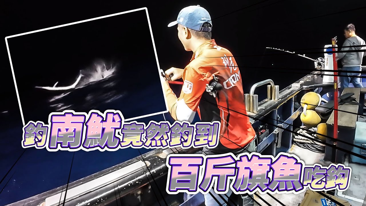 【台客去船釣】台灣北部稀有船班夜釣南魷！好玩兇猛拉力強！竟然意外也釣到旗魚！feat.華國189娛樂海釣船
