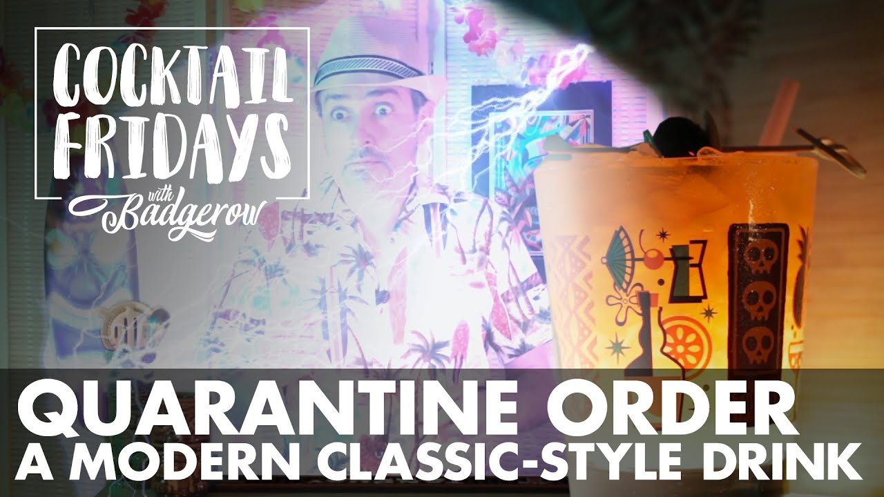 Quarantine Order: A Modern Classic-Style Cocktail | Cocktail Fridays