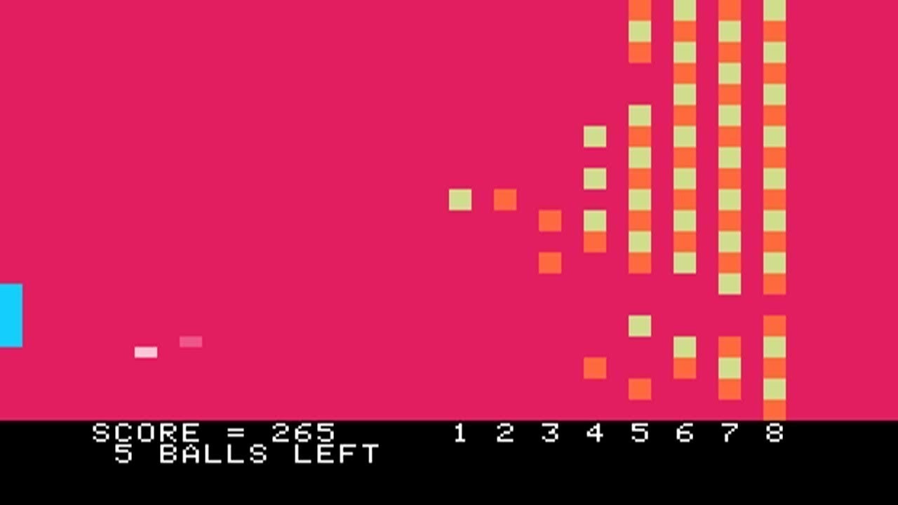 Apple II Longplay - Breakout