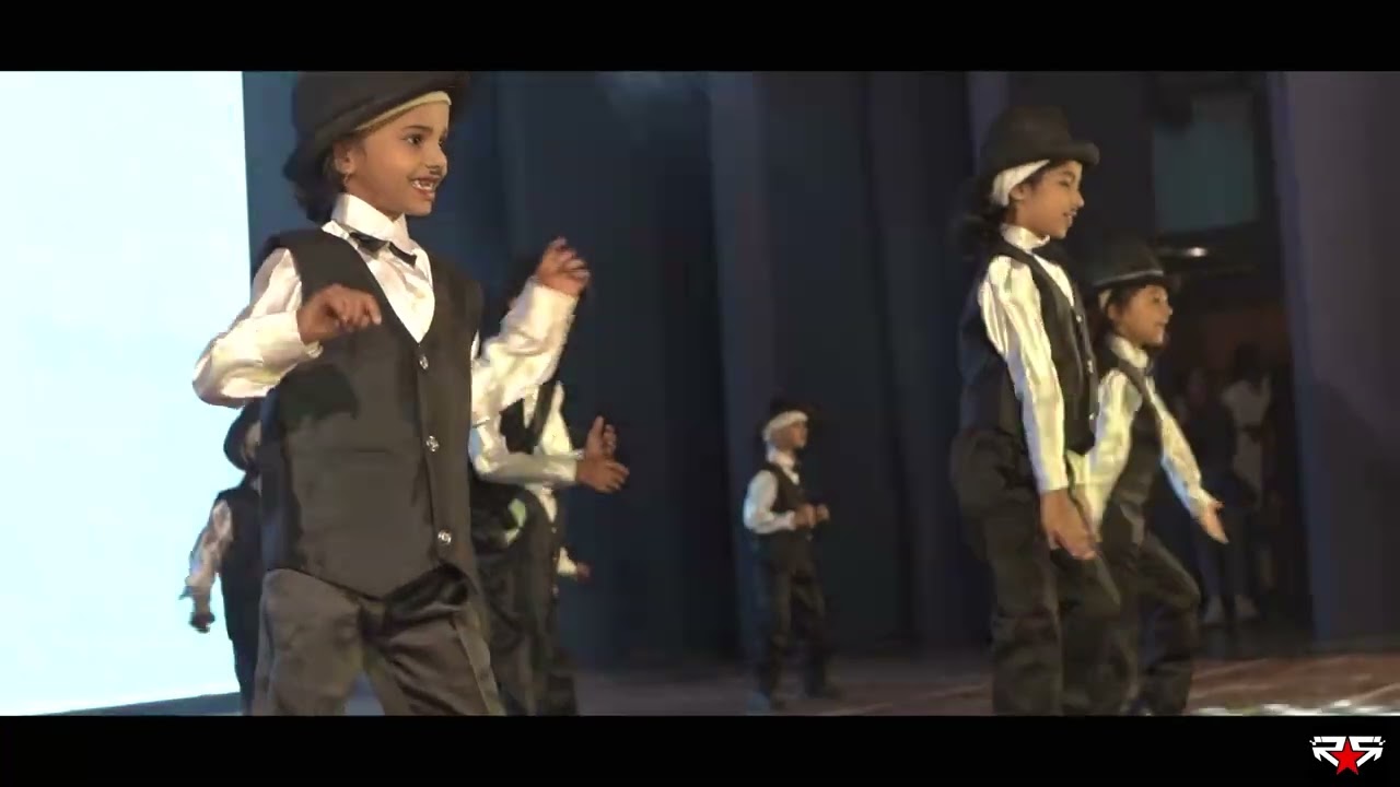 Charlie Chaplin Dance by Kids | Rising Star Dance Academy | Roshani Choreo | Dancefinity 2k23