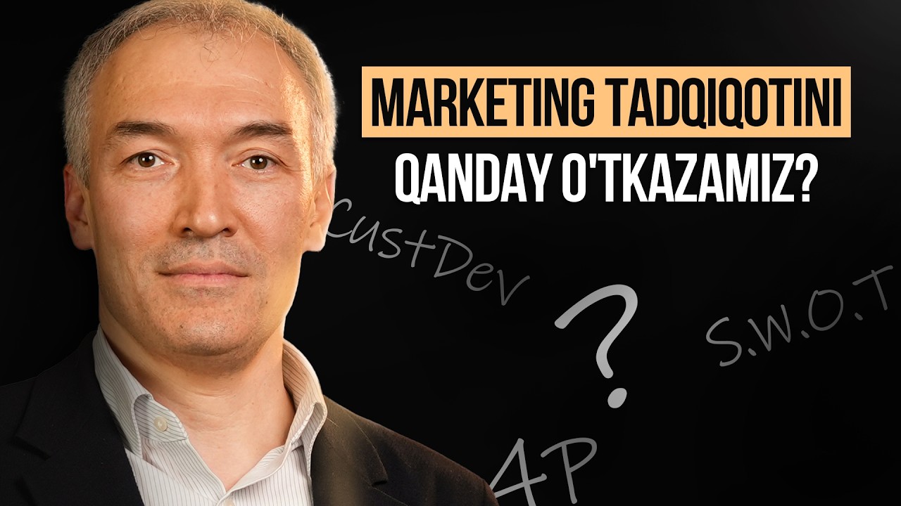 Aziz Gapparov Marketing Strategiyaning ahamiyati | Nega 95% Bizneslar sinadi? | Marketing Ligasi