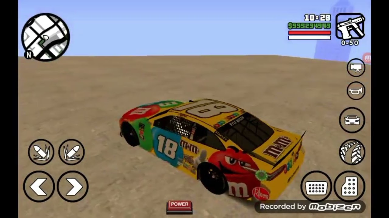 Mod de la Nascar GEN 6 para (GTA San Andreas de android)🏁