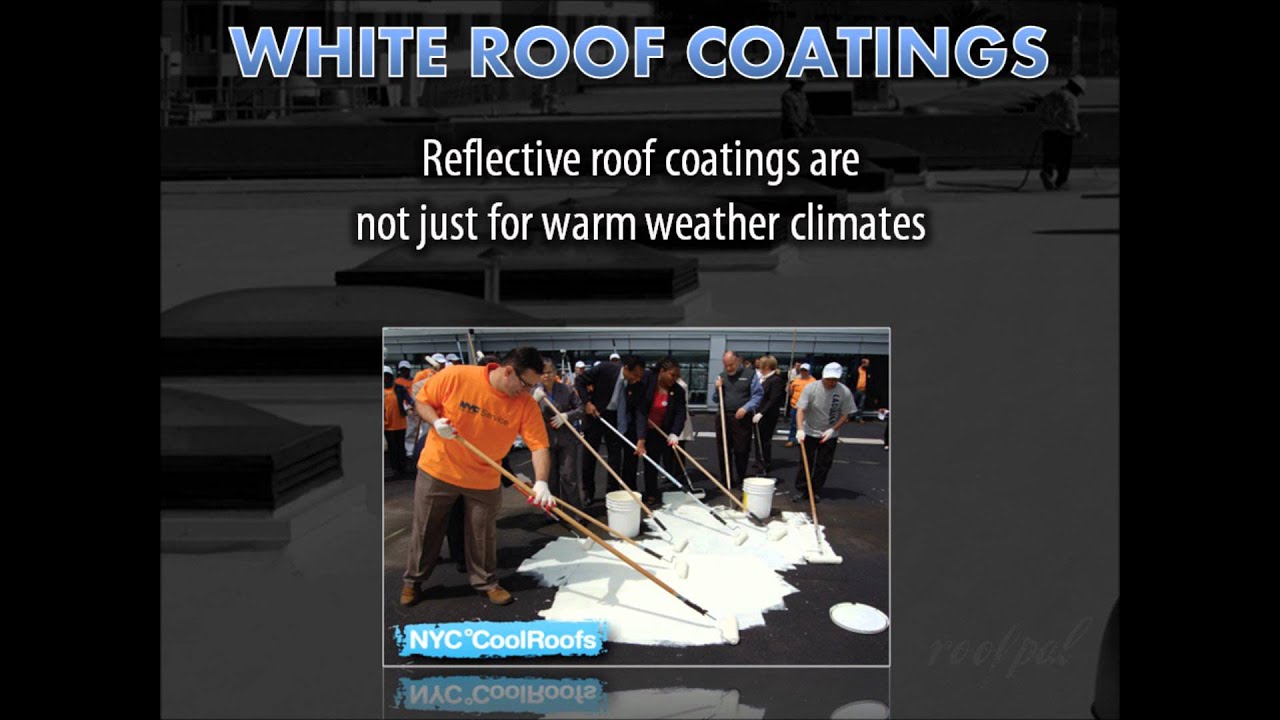White Reflective Cool Roof Coatings - Elmer's Roofing Service