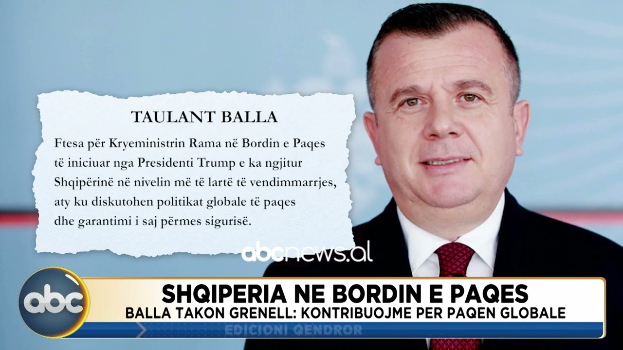 Edicioni qendror, ora 19- 13 shkurt 2026 | ABC News Albania