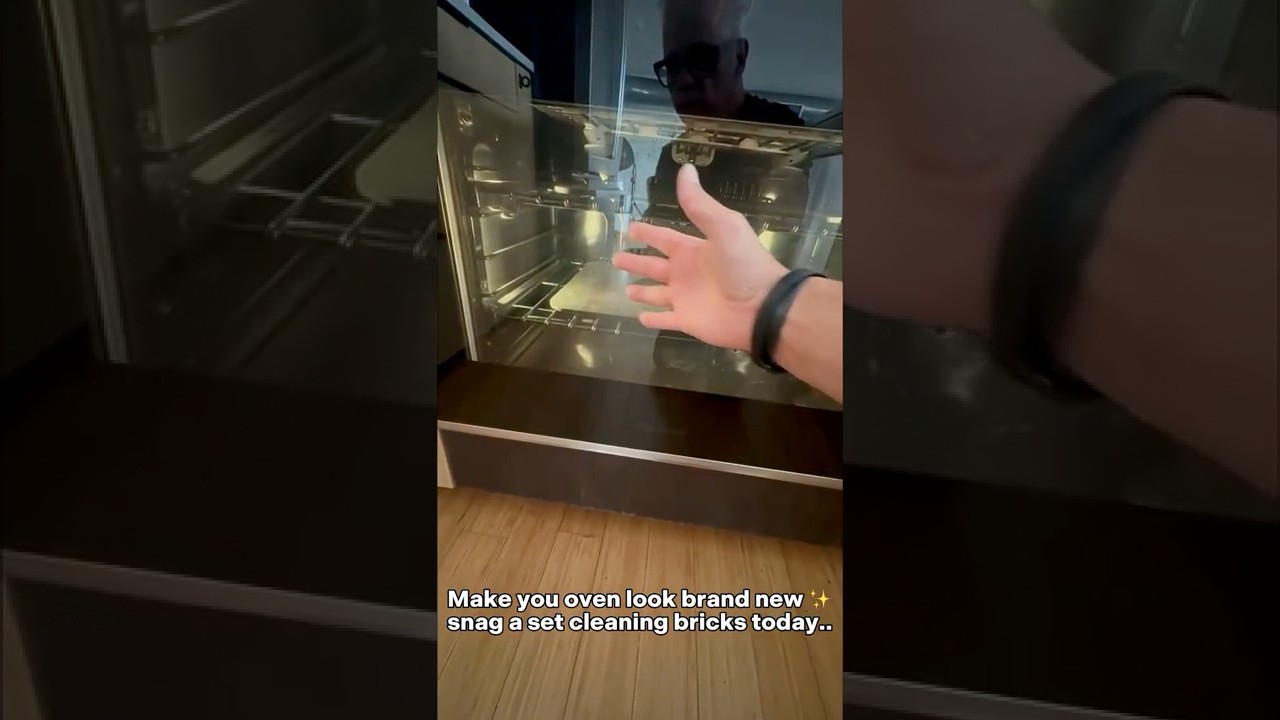 How to Clean Oven Glass in Seconds 😱