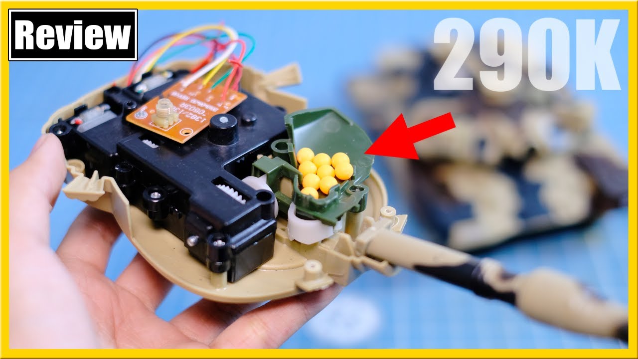 Thì Ra Đây Cơ Chế Bắn Đạn Của Xe Tank Điều Khiển Từ Xa