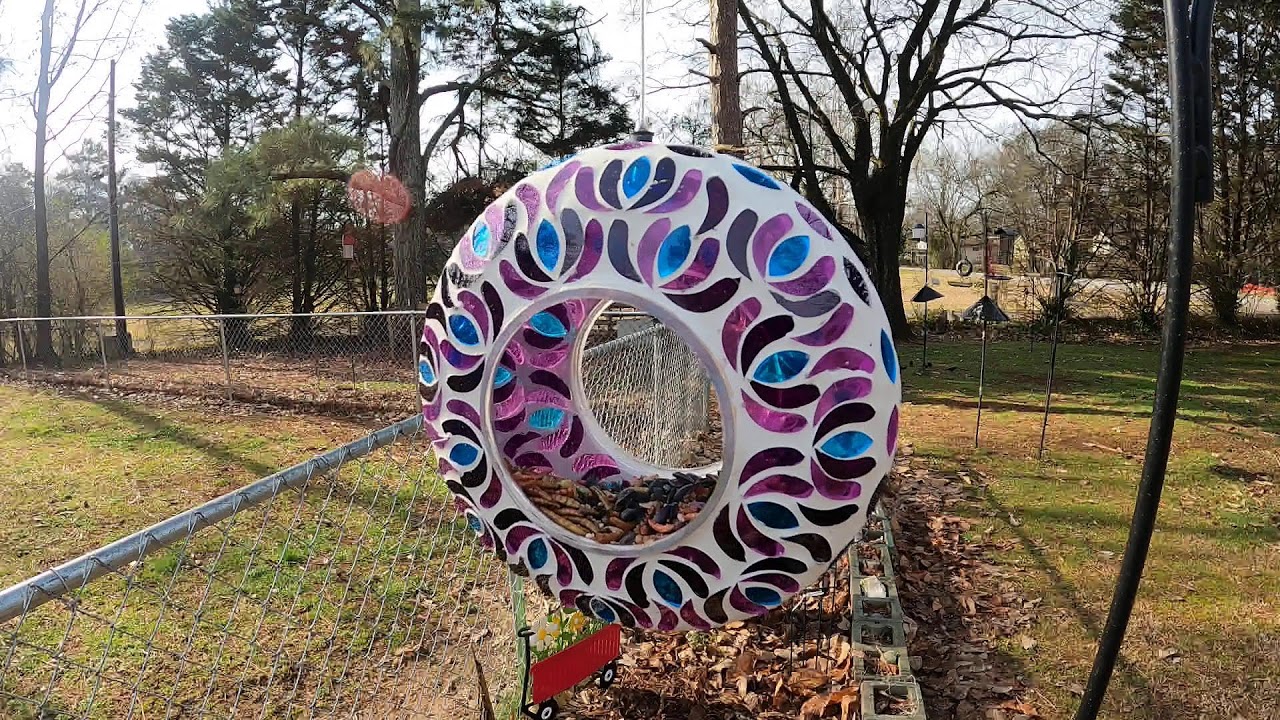 Birthday Bird Feeder